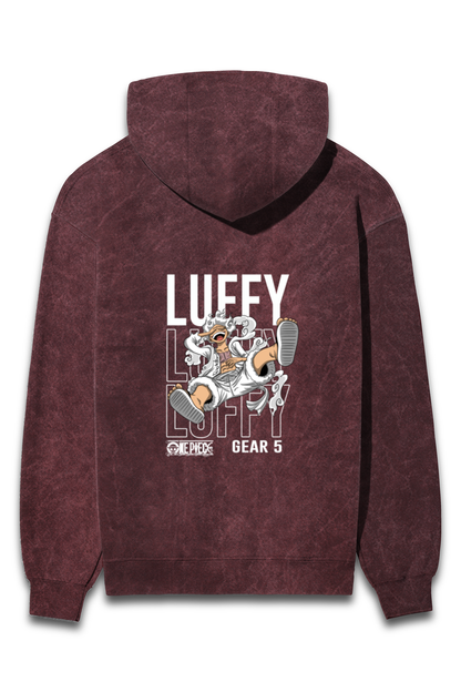 Luffy - Acid Wash Hoodie