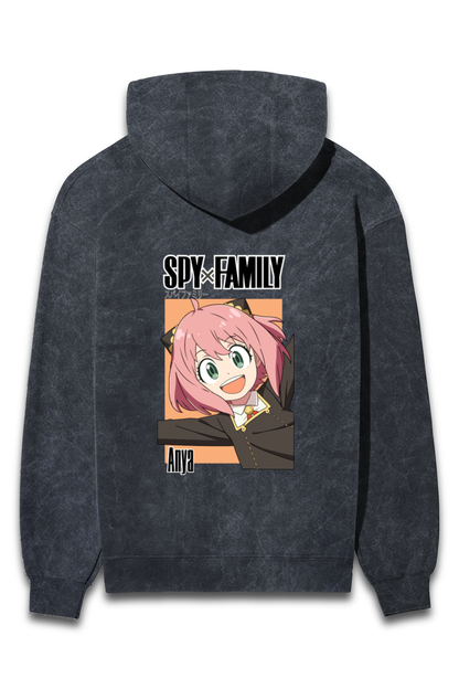 SPY X FAMILY Anya Acid Wash Hoodie