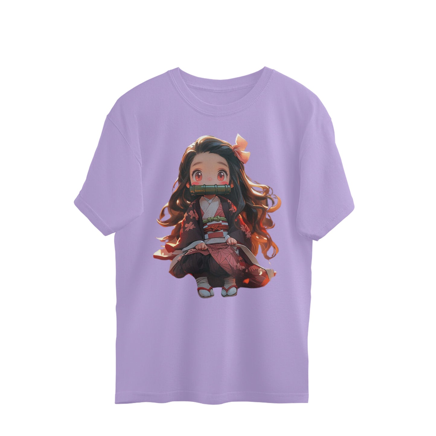 Nezuko Chan Cute Unisex Oversized Tee