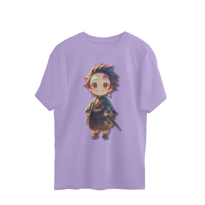 Tiny Tanjiro Unisex Oversized Tee